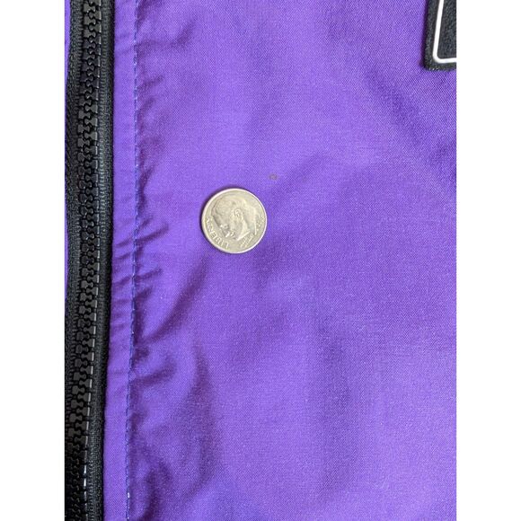 Vintage Woolrich Reversible Puffer Jacket Womens Sz L Retro Throwback - Picture 8 of 12